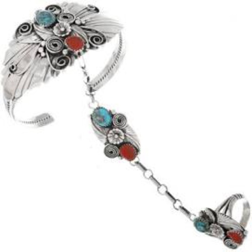 Bracelet and Ring attached